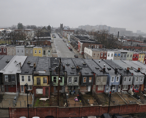 Baltimore's impoverished community