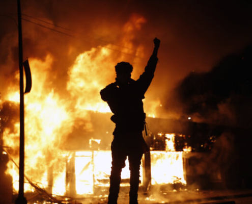 America burns under Marxist protest
