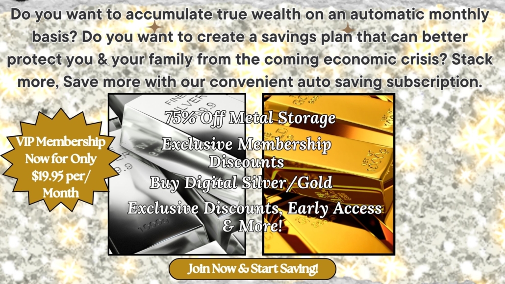 precious metal subscription membership