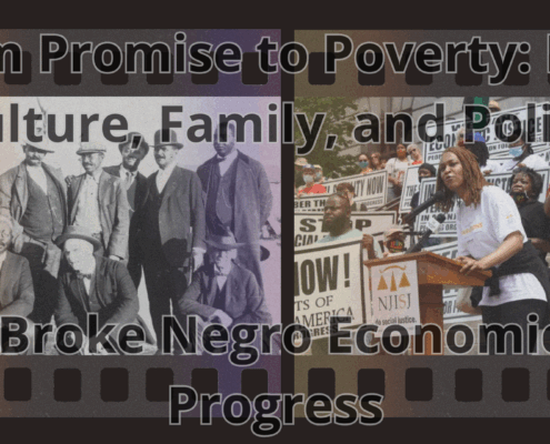 he breakdown didn’t start with slavery—it started with broken homes, broken values, and broken incentives. Here’s what really happened.